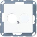 Jung A562WW Крышка розетки аудио (2xRCA, белая)