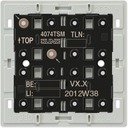 Jung 4074TSM Модуль кнопочный KNX 4 группы "стандарт" (скрытая установка, механизм)