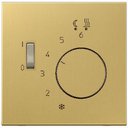 Jung MEFTR231PLC Крышка для терморегулятора (латунь)