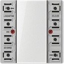 Jung LS5248TSM Модуль кнопочный 4 группы (20 мА, 24 В, скрытая установка, механизм)