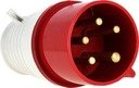 EKF PROxima ps-045-125-380 Вилка переносная 045 3Р+РЕ+N 125А (380В, IP67)