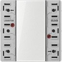 Jung LS5093TSM Модуль кнопочный KNX 3 группы "универсальный" (скрытая установка, механизм)