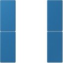 Jung Le Corbusier LC502TSA32030 Набор накладок 2 группы (bleu céruléen 31)
