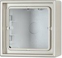 Jung LS metal ES2581A-L Коробка для наружного монтажа (сталь)
