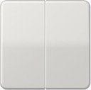Jung CD500 CD595LG Клавиша двойная (светло-серая)