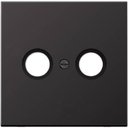 Jung LS metal AL2990TVD Крышка розетки телевизионной (TV+Radio, dark)