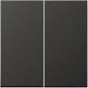 Jung LS metal AL2995AN Клавиша двойная (антрацит)