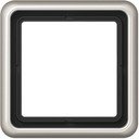 Jung CD500 CD581PT Рамка 1-постовая (универсальная, платина)