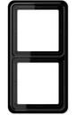 Jung CD500 CD582SW Рамка 2-постовая (универсальная, черная)