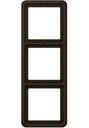Jung CD500 CD583BR Рамка 3-постовая (универсальная, коричневая)