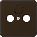 Jung CD500 CD561SATBR Крышка розетки телевизионной (TV+Radio+(SAT), коричневая)
