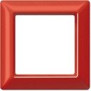 Jung AS500 AS581GLRT Рамка 1-постовая (универсальная, ударопрочная, красная)