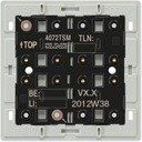 Jung 4072TSM Модуль кнопочный KNX 2 группы "стандарт" (скрытая установка, механизм)