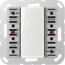 Jung A500 A5092TSEM Модуль кнопочный дополнительный KNX 2 группы (скрытая установка, механизм)
