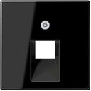 Jung AS500 A569-1BFPLUASW Крышка розетки телефонной/компьютерной ударопрочная (RJ11/RJ45, черная)