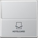 Jung A590CARDAL Накладка карточного выключателя (алюминий)