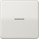 Jung CD500 CD590KO5LG Клавиша одиночная c линзой (светло-серая)