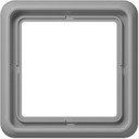 Jung CD500 CD581WUGR Рамка 1-постовая (универсальная, ударопрочная, серая)