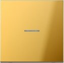 Jung LS metal GO2990KO5 Клавиша одиночная с линзой (имитация золота)