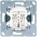 Jung 535U Выключатель двухкнопочный (10 А, без фиксации, механизм, с/у)