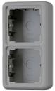 Jung CD500 CD582AGR Коробка двойная для наружного монтажа (серая)