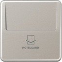 Jung CD500 CD590CARDPT-L Накладка карточного выключателя (платина)