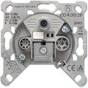 Jung EDA302F Розетка телевизионная (TV+R+SAT, механизм, скрытая установка, оконечная)