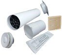 Vilpe 8010001 Приточный вентиль Velco VT-100 с бежевой вент. решеткой