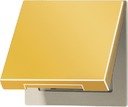 Jung LS990 GO2990KL Рамка 1-постовая с крышкой (имитация золота)