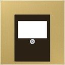 Jung LS990 ME2969TC Крышка розетки USB (USB, TAE, латунь)