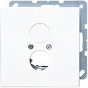 Jung LS990 LS962WW Крышка розетки аудио (2xRCA, белая)