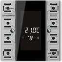 Jung LS990 LS5192KRMTSD Контроллер-дисплей комнатный KNX 2 группы (скрытая установка, механизм)
