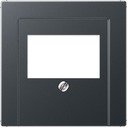 Jung A500 A569BFPLTANM Крышка розетки USB (USB, TAE, ударопрочная, матовый антрацит)