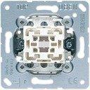 Jung 533-2U Выключатель однокнопочный двухполюсный (10 А, без фиксации, механизм, с/у)