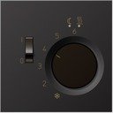 Jung FTRAL231D Термостат для теплых полов (10 А, 230 В, dark)