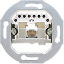 Розетка компьютерная/телефонная ECO profi (RJ45/RJ12, UAE, механизм, с/у)