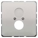 Jung CD500 CD562PT Крышка розетки аудио (2xRCA, платина)