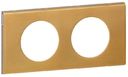 Legrand Celiane 069132 Рамка 2-постовая (золото)