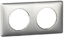 Legrand Celiane 068902 Рамка 2-постовая (титан)