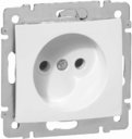Legrand Valena 694268 Розетка без заземляющего контакта (16 А, под рамку, скрытая установка, белый)