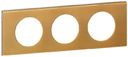 Legrand Celiane 069133 Рамка 3-постовая (золото)