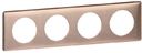 Legrand Celiane 068994 Рамка 4-постовая (медь)