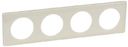 Legrand Celiane 066624 Рамка 4-постовая (слоновая кость)