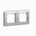 Legrand Cariva 773672 Рамка 2-постовая (алюминий)
