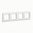 Legrand Cariva 773654 Рамка 4-постовая (белая)