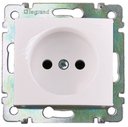 Legrand Valena 774416 Розетка без заземляющего контакта (16 А, под рамку, скрытая установка, белый)