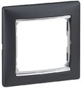 Legrand Valena 770391 Рамка 1-постовая (универсальная, ноктюрн/серый штрих)