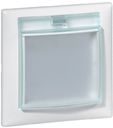 Legrand Valena 774450 Рамка 1-постовая (IP44, крышка, горизонтальная, белая)