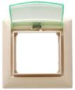 Legrand Valena 774350 Рамка 1-постовая (IP44, крышка, горизонтальная, слоновая кость)