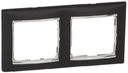 Legrand Valena 770392 Рамка 2-постовая (универсальная, ноктюрн/серый штрих)